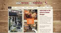 Desktop Screenshot of 319wineandcheese.com